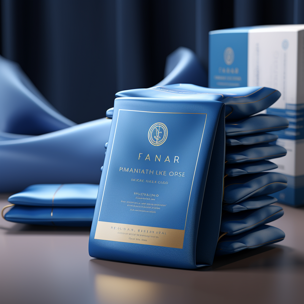 High-quality medical textiles packaging design