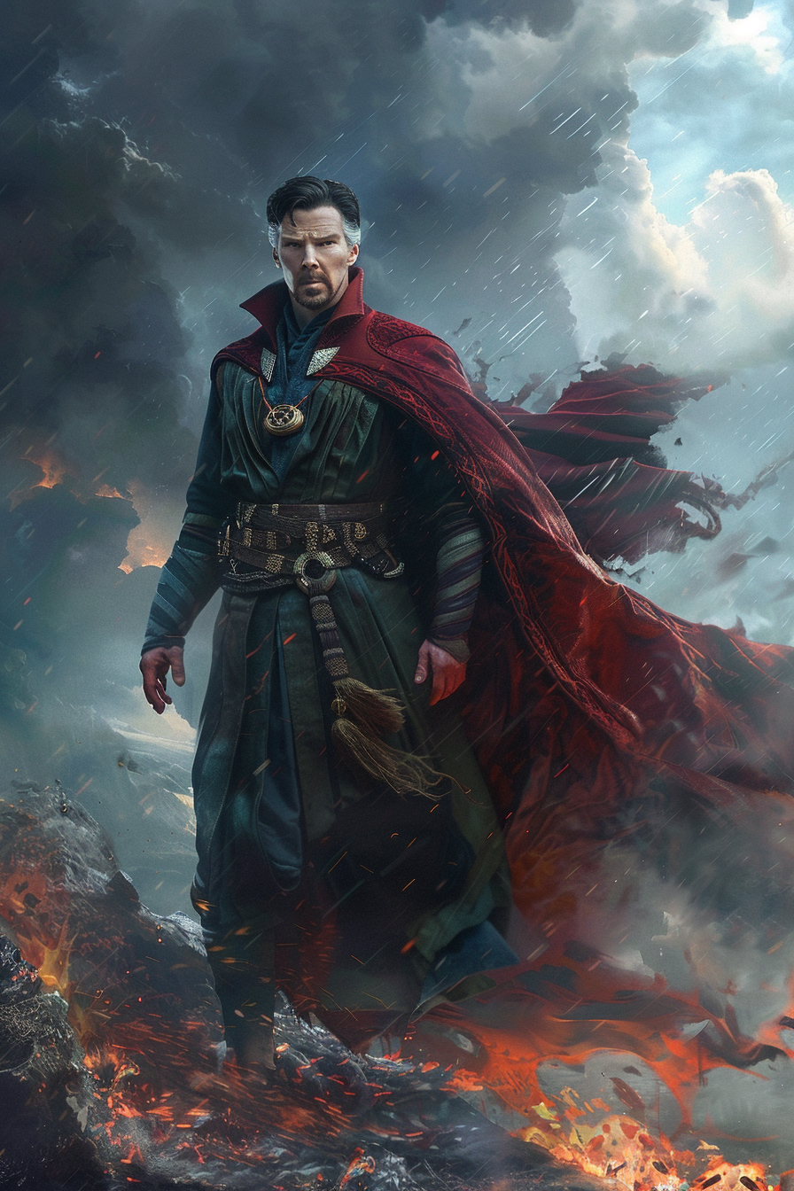 Benedict Cumberbatch fantasy villain storm