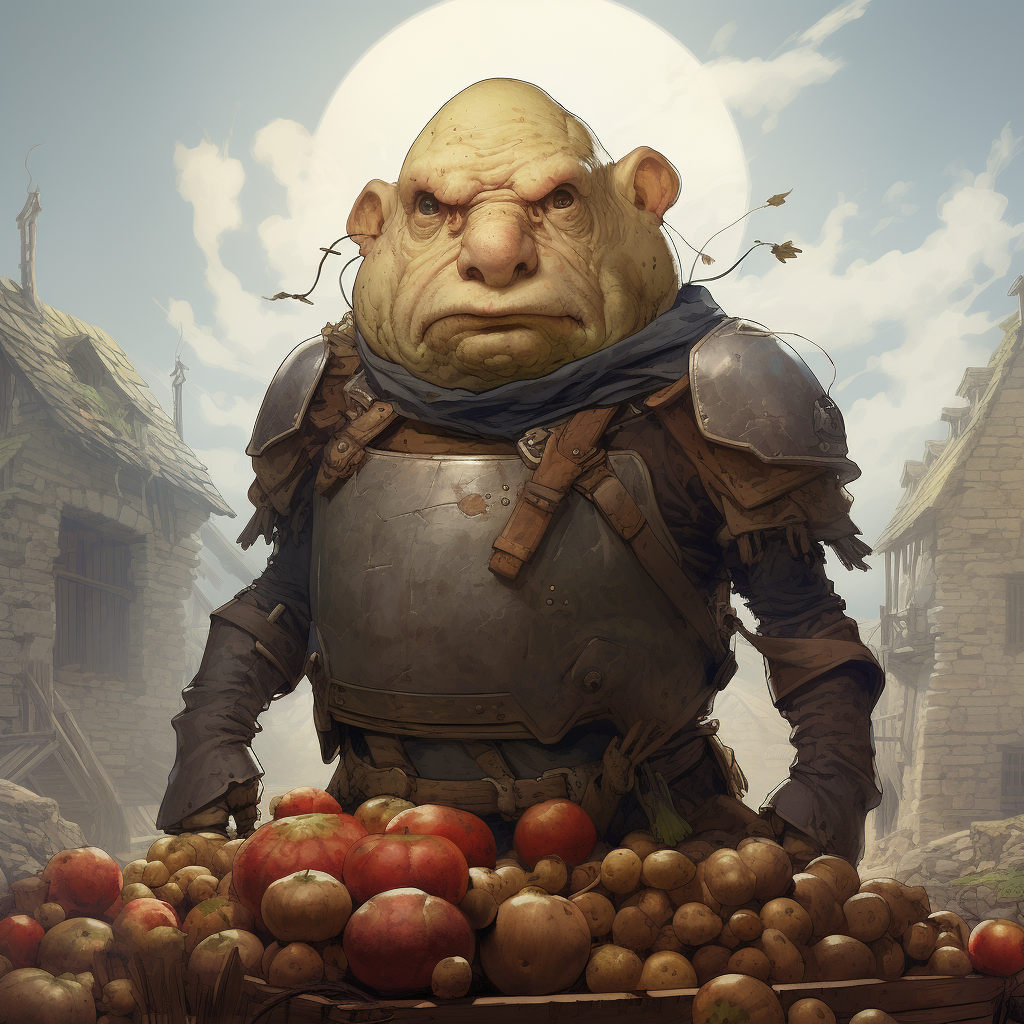 Medieval AI powered by potatoes