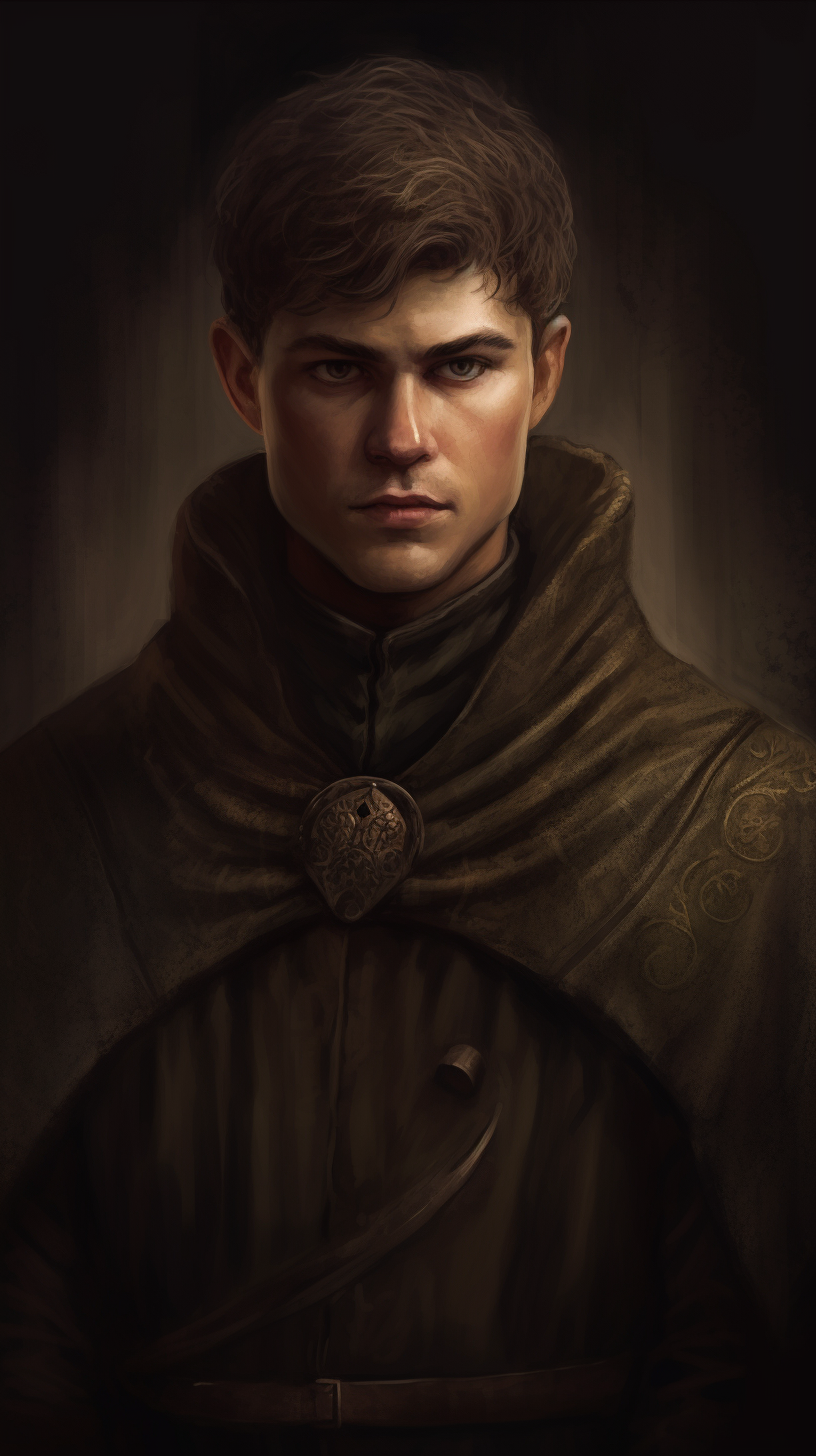 Medieval JFK in Dark Fantasy Art