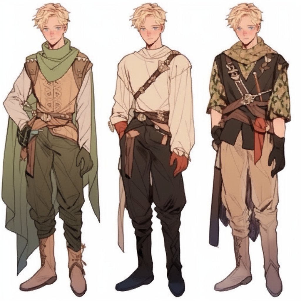 Simple medieval servant outfit inspiration