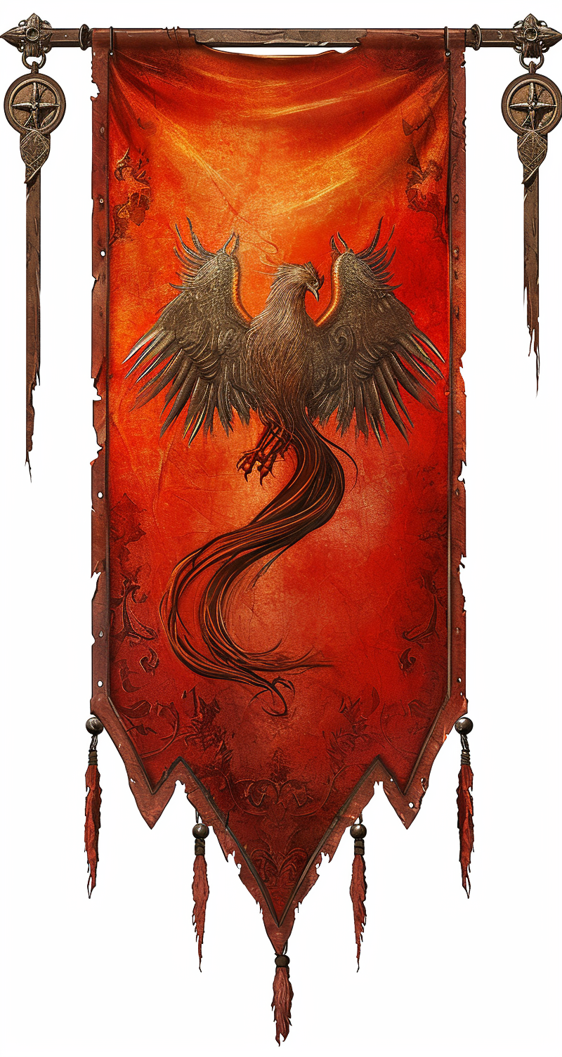 Medieval Coat of Arms Banner Pennant Image