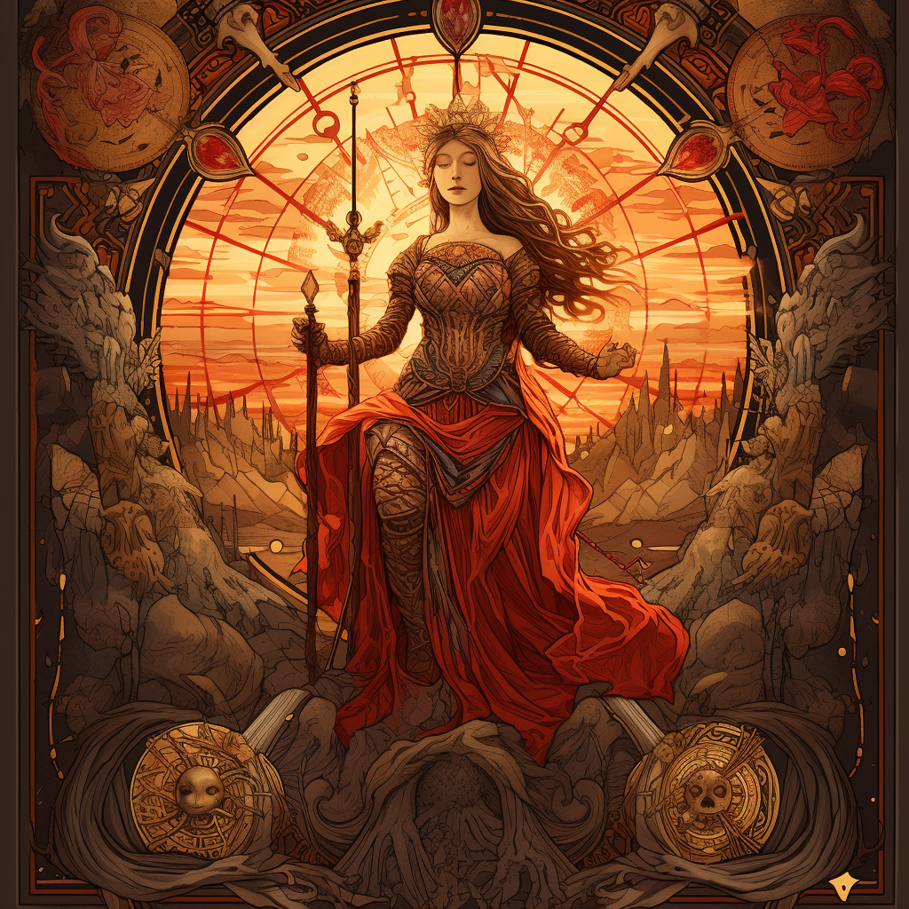 Elegant Tarot Card Design  ?