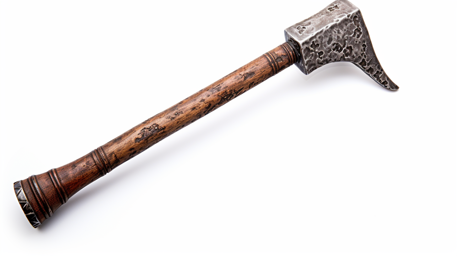 Long Two-Hand Medieval Hammer