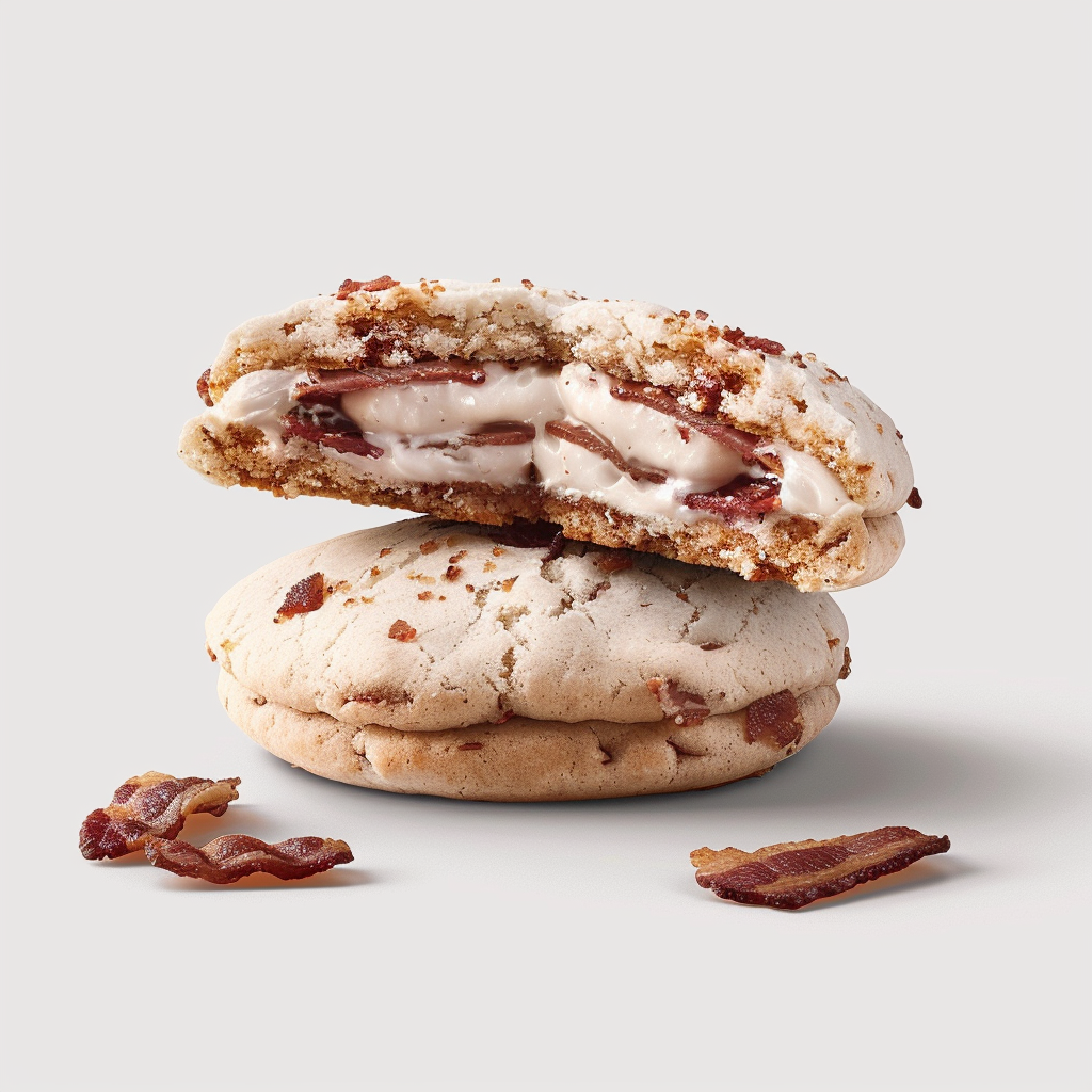 Stylish Bacon Chicken Cookie Packaging