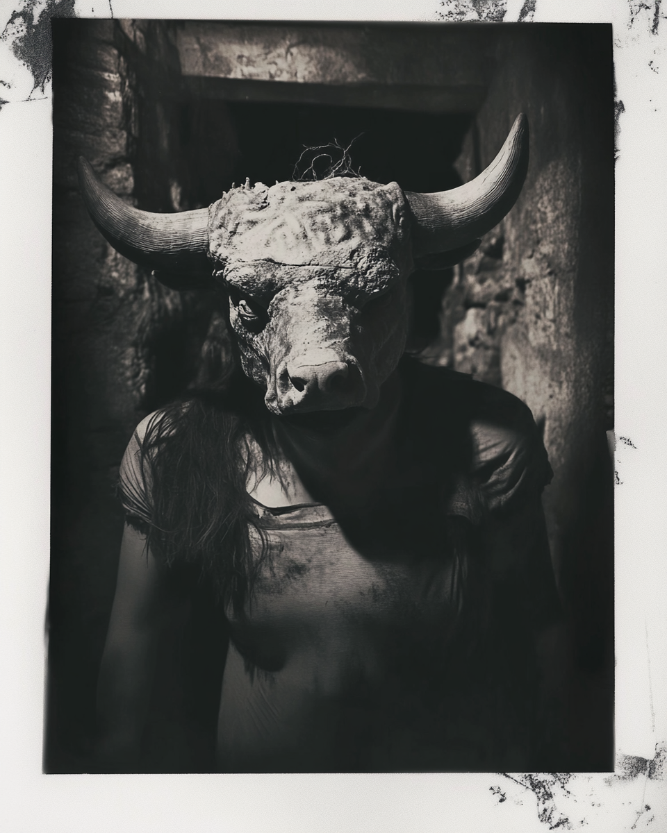 Minotaur Monster Aegean Crete Bull