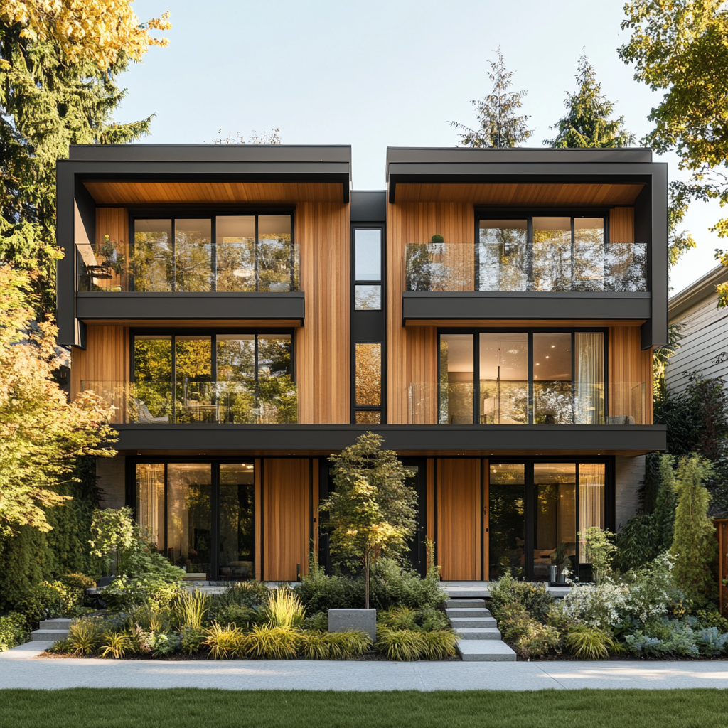 Modern Three-Story Duplex Vancouver