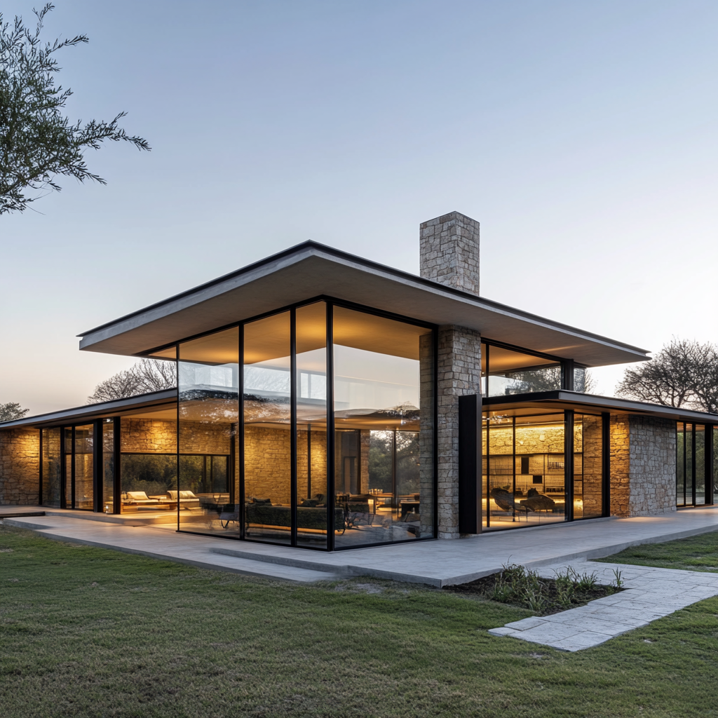 Modern Luxury House Botswana Environment