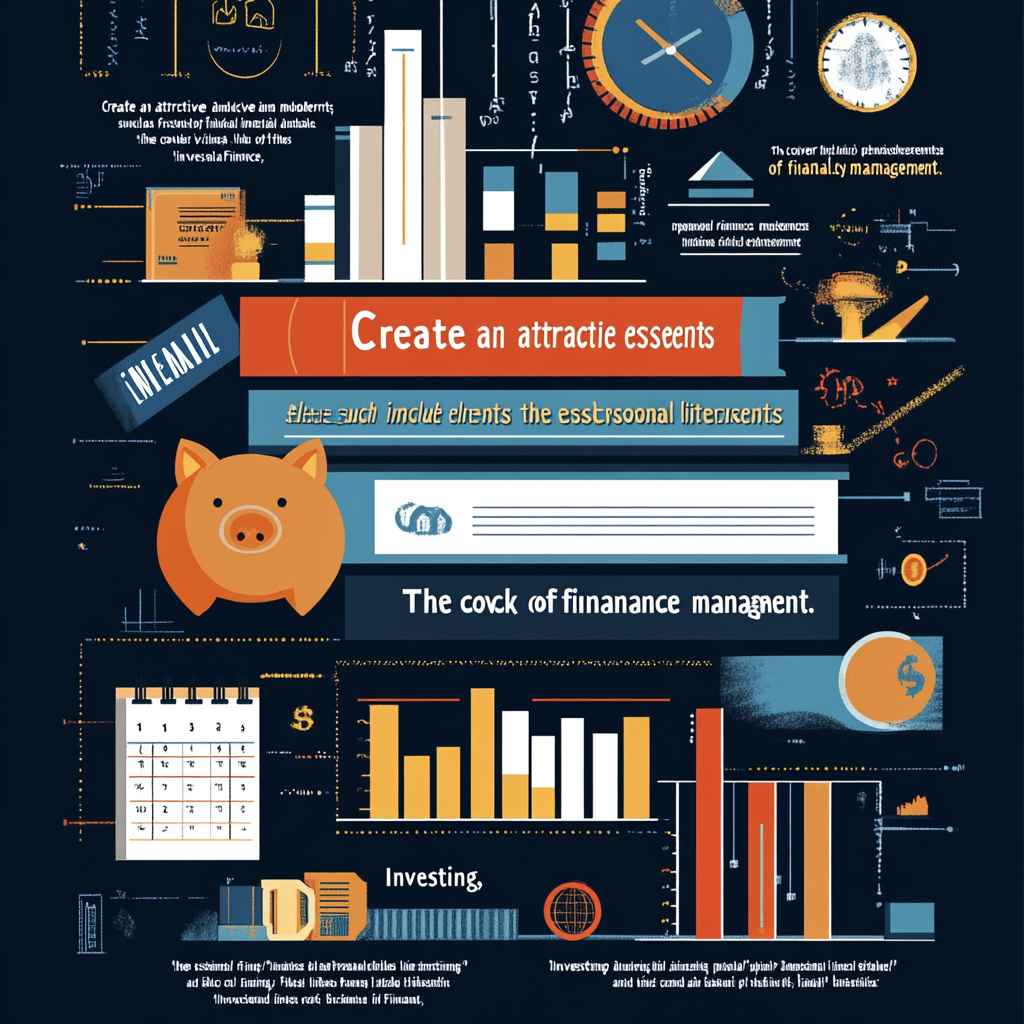 Financial Literacy Book Cover Design