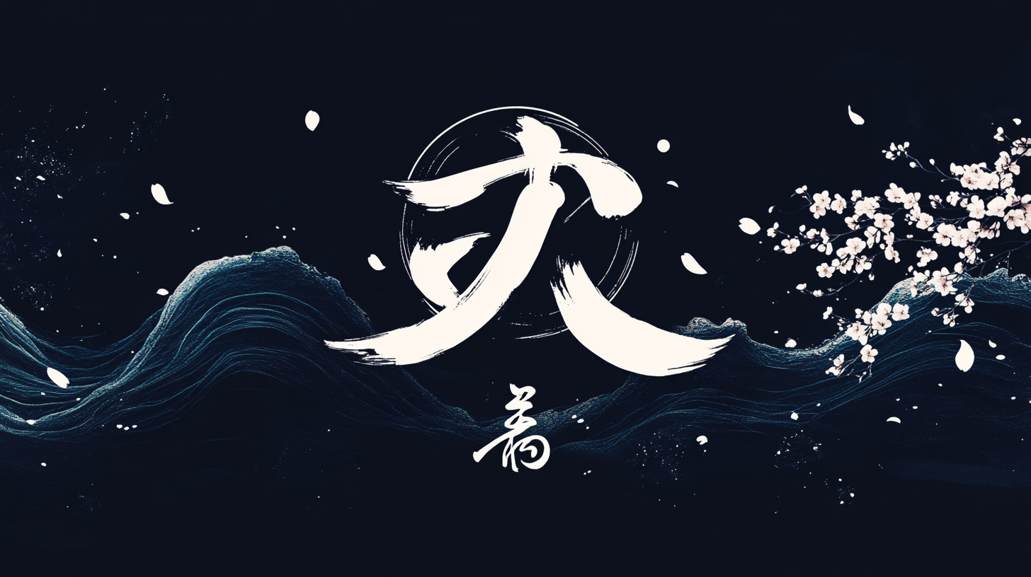 Japanese Inspired Logo Design Axy Strength