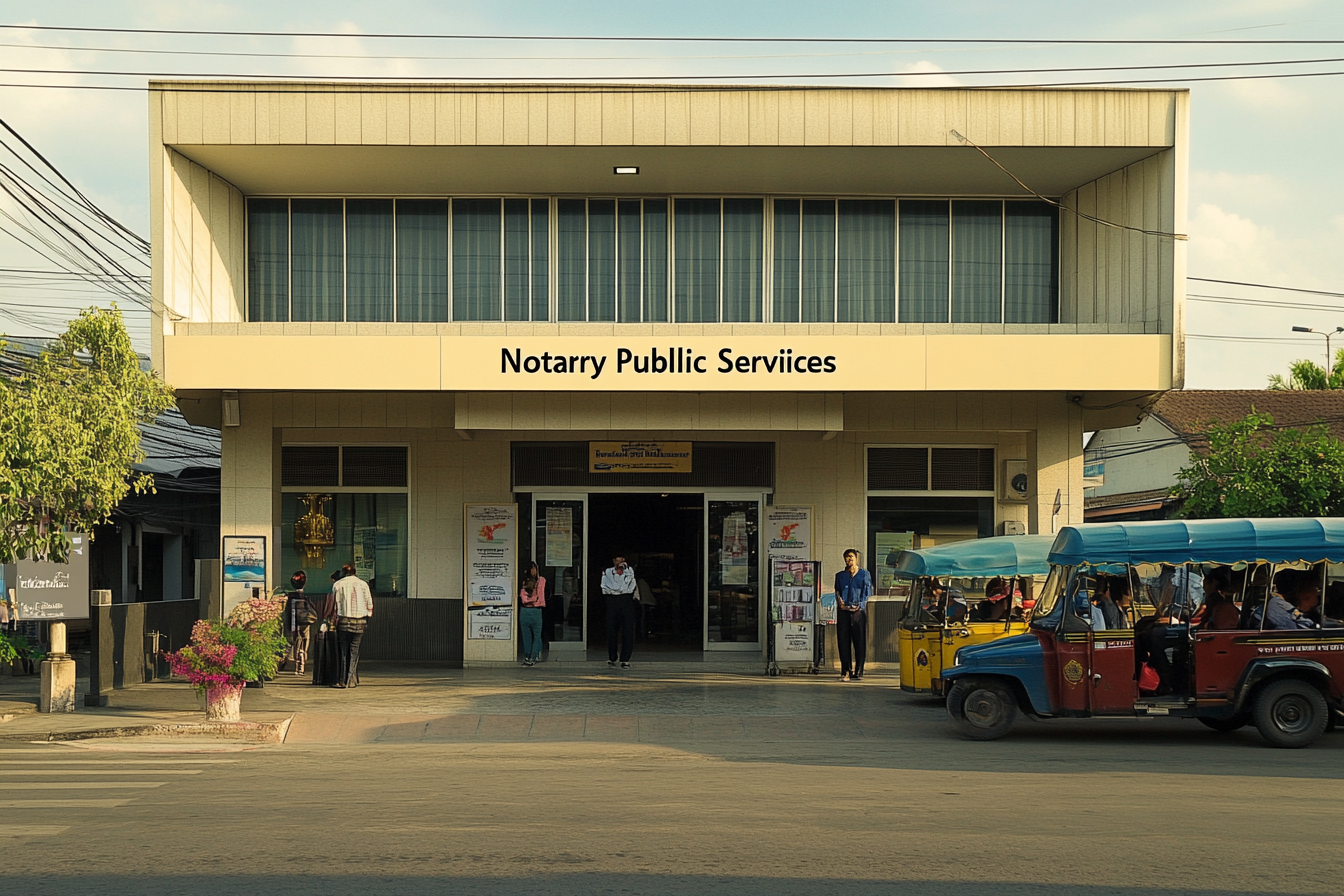 Modern Notary Public Office Thailand