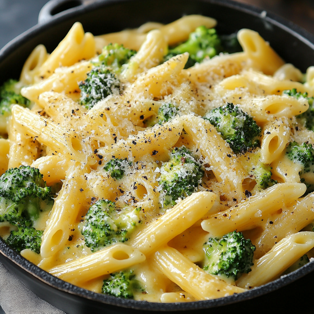 Tasty Broccoli Cheese Pasta Recipe