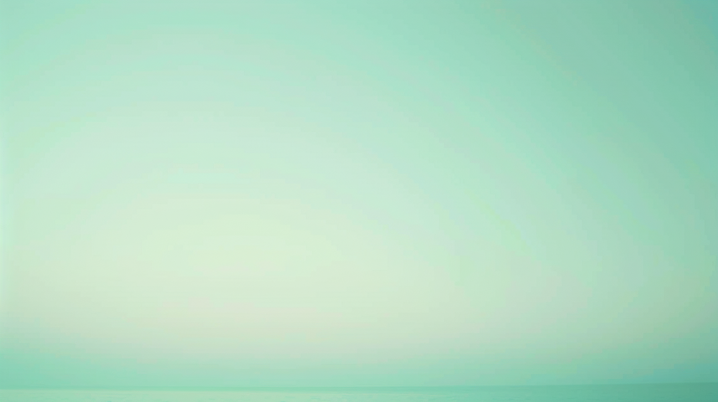 Serene Aqua Green Gradient Background