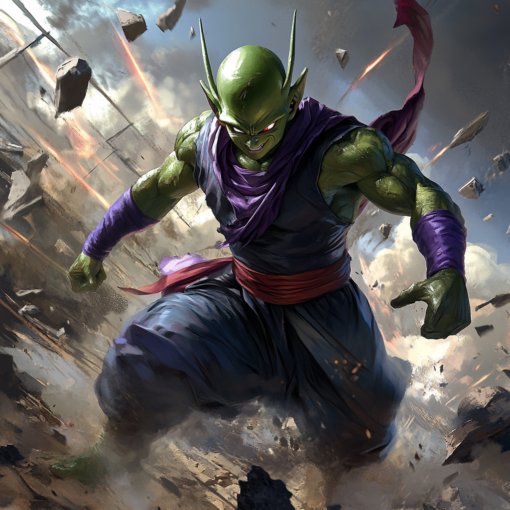 Piccolo Dragon Ball Battle Art