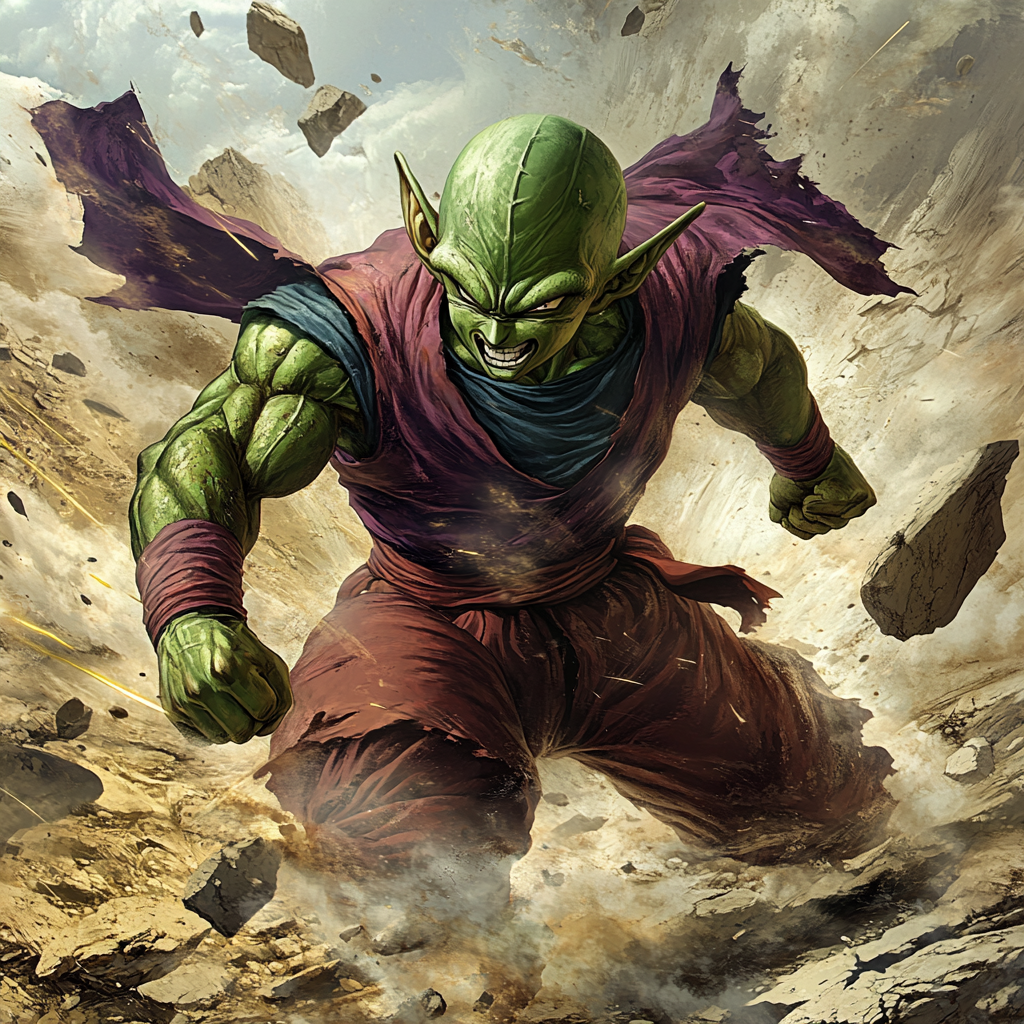 Piccolo Dragon Ball Battle Realistic