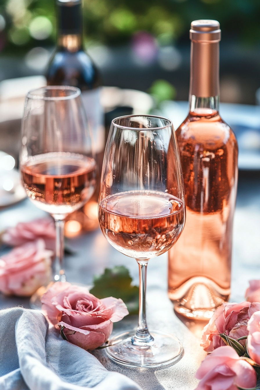 Popular Rosé Wine Bottles