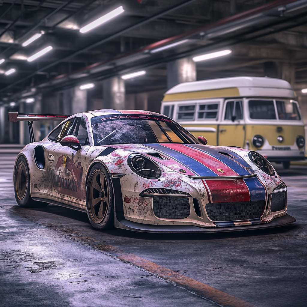 Porsche 911 GT3 RS Dystopian Future