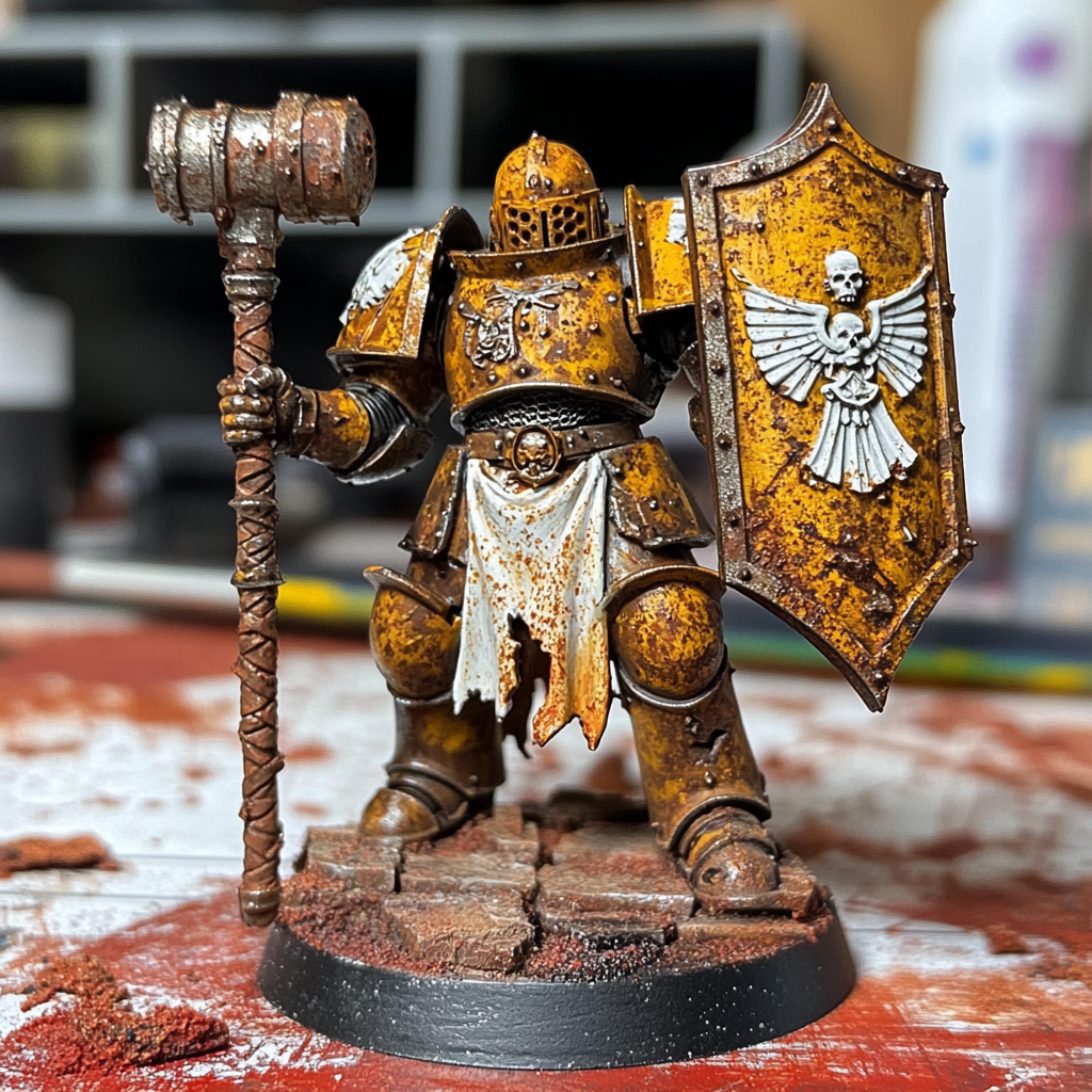 Stormcast Eternal with Rusted Armor