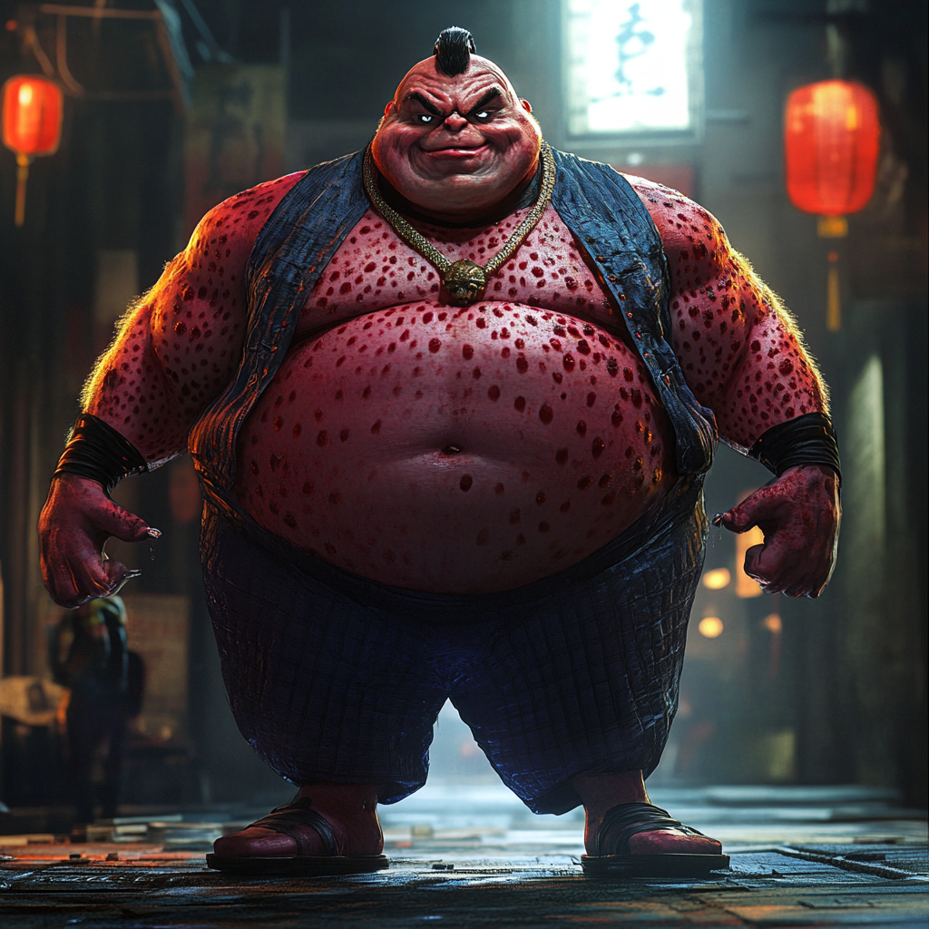 Traditional Chinese Marvel Superheroes Watermelon Villain