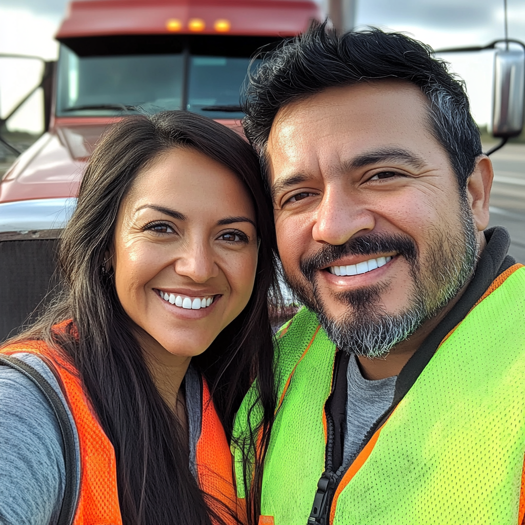 Labor Day Truck Drivers Photo