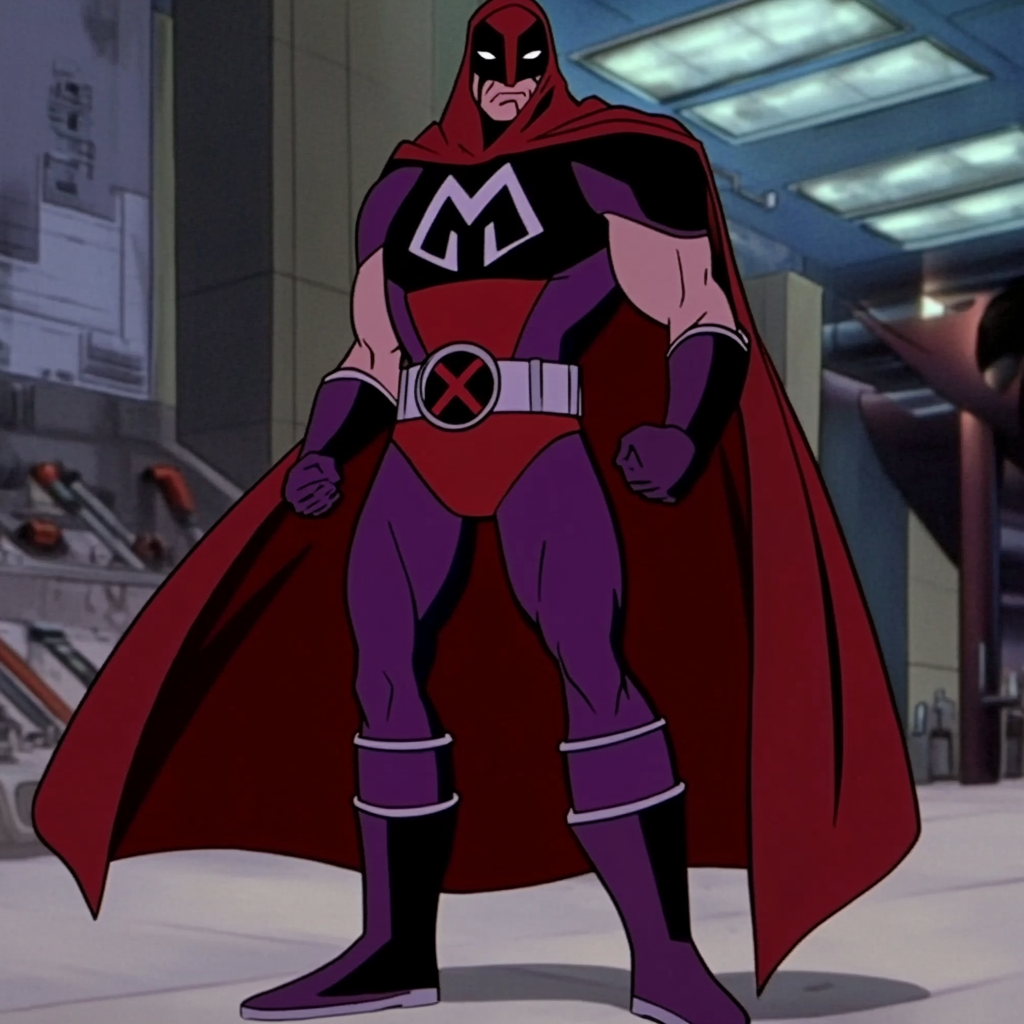 Magneto Animated Series Costume Image