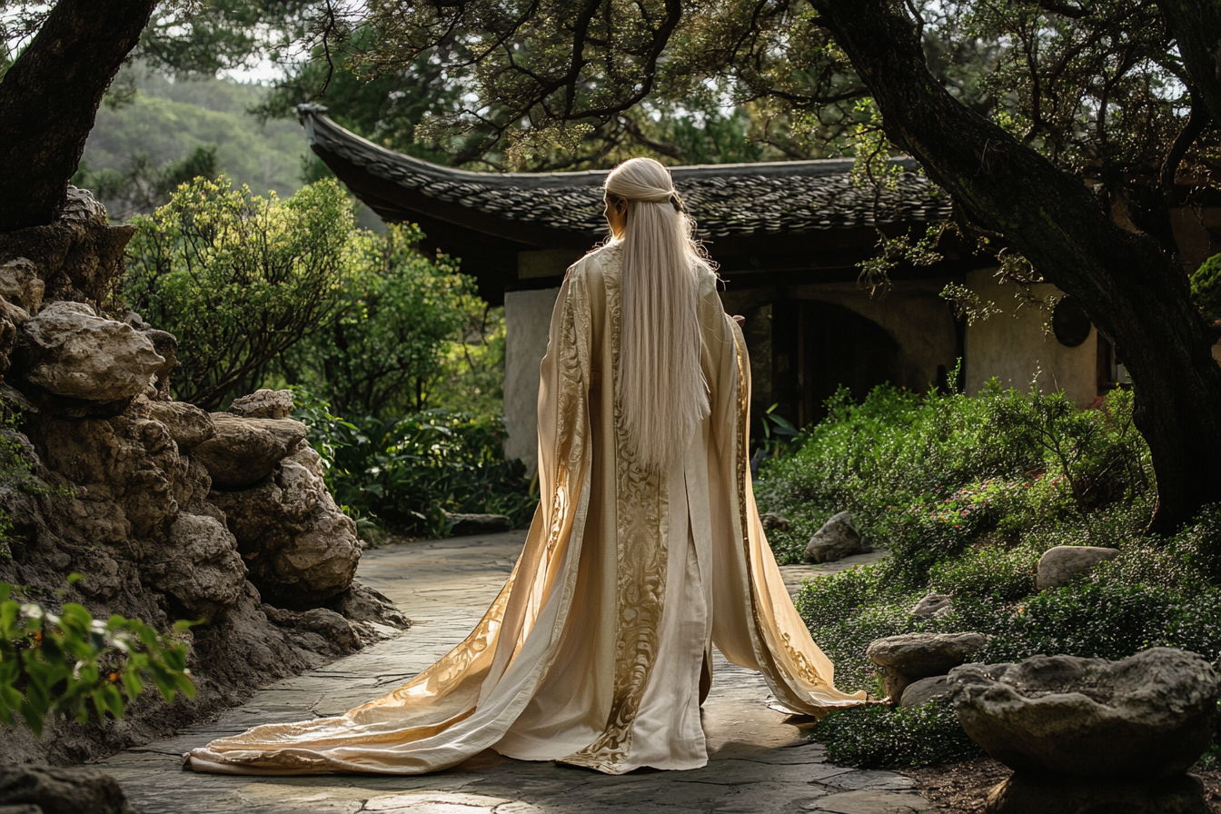 Sage Laozi in Regal Robes