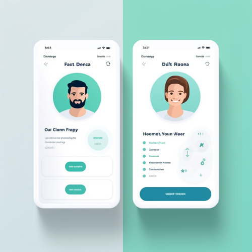 Modern and Clean Healthcare Compare Logo Modern and Clean Healthcare Compare Logo