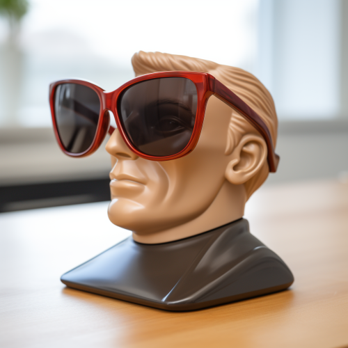 4. Silicone sunglass holder for ultimate convenience