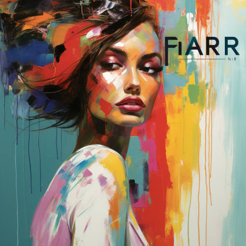 4. Abstract art with vibrant colors 4. Abstract art with vibrant colors