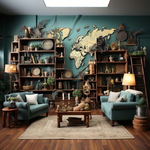 4. Tools representing various professions 4. Tools representing various professions