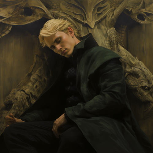 Draco Malfoy as Fallen Angel