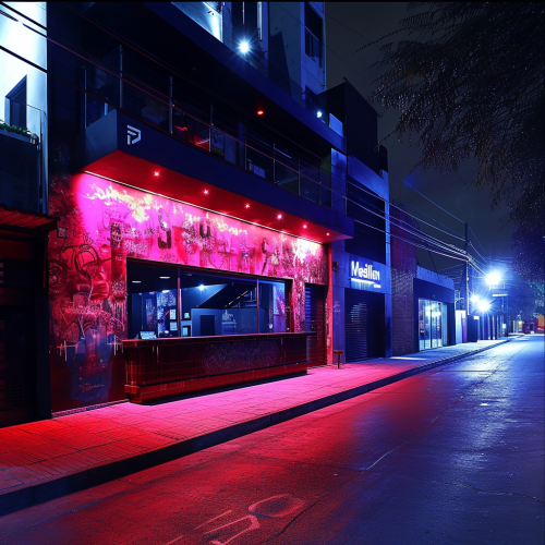 4. Vibrant and Energetic Night Club