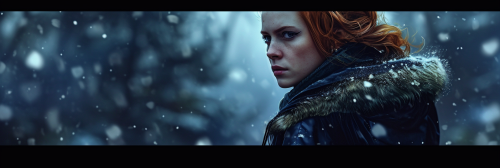 4.  Red Hair Noblewoman in Luxurious Coat