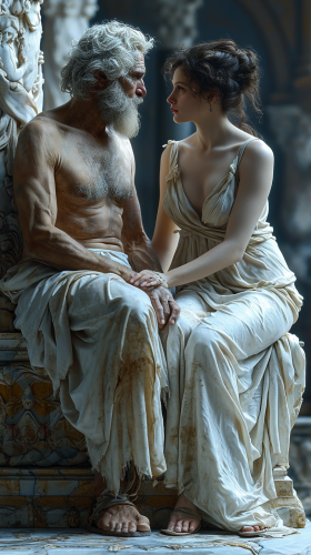 4. Image of Zeus noticing Io