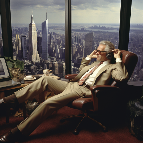 Successful 1980s Stock Broker in NYC