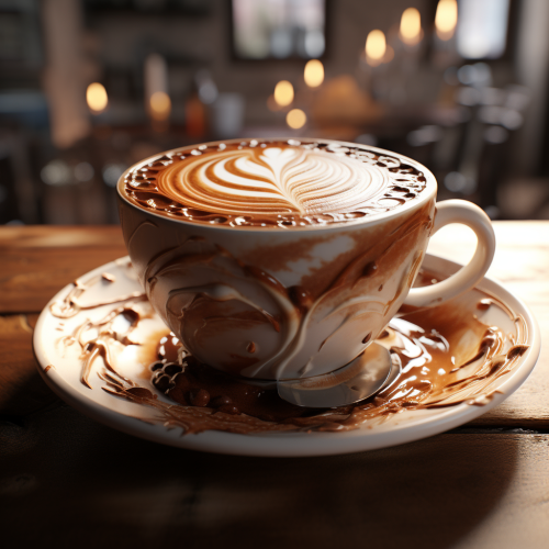 3D Blender Cup Co Coffee