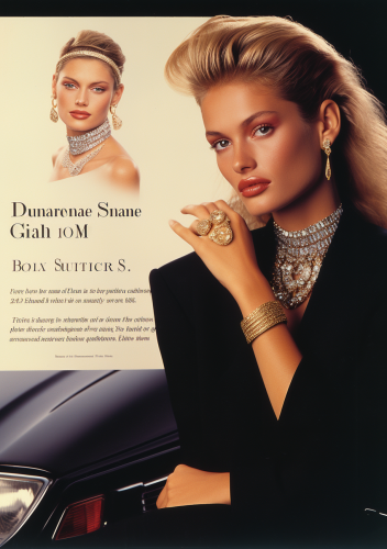90s Magazine Ad Business Luxury