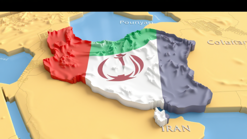 A 3D Map of Iran