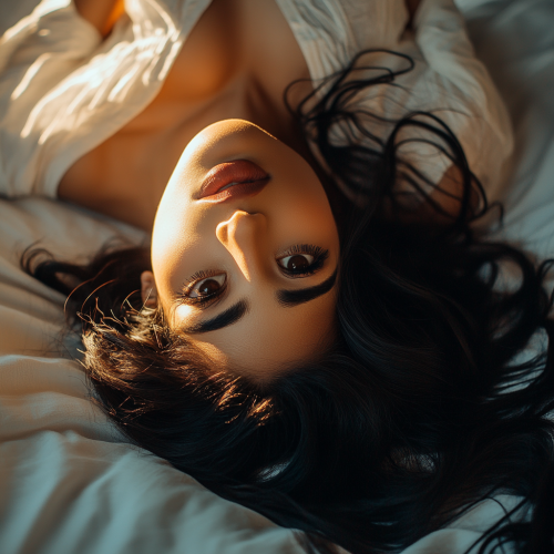 A Beautiful Arabian Woman in Modern Clothes