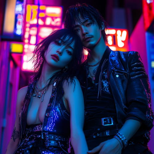 A Beautiful Japanese Girl and European Boy Love