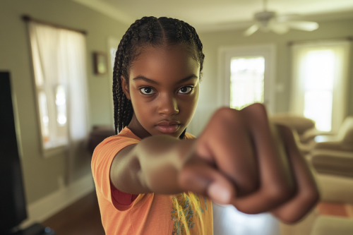 A Black Girl in Southern Georgia - Scene of Action