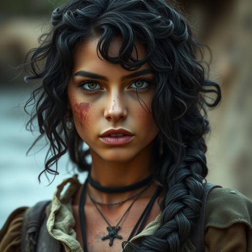 A Brave Female Pirate in the Medieval Era