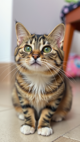 A Cat Displaying Attitude