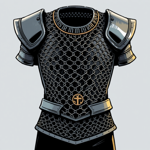 A Chain Mail Armor Shirt