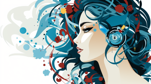 A Christmas Robot and Cat Portrait