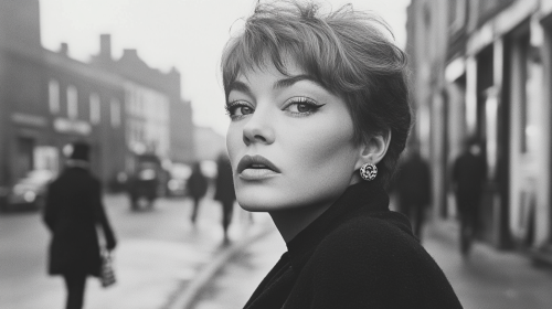 A Concerned Glenda Jackson in 1967 London Dusk