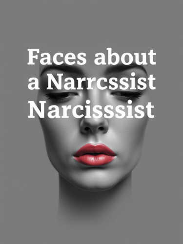 A Cover Showing Faces of a Narcissist Book