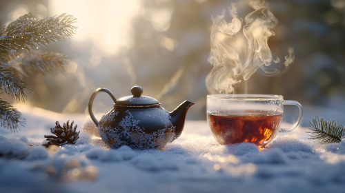A Cozy Winter Tea Time in January