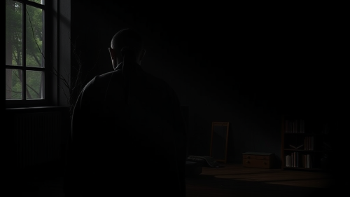 A Dark Aesthetic Minimalist Image