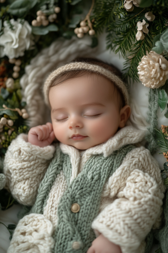 A Detailed, Hyper Realistic Baby Photoshoot in Cinematic art A Detailed, Hyper Realistic Baby Photoshoot in Cinematic art